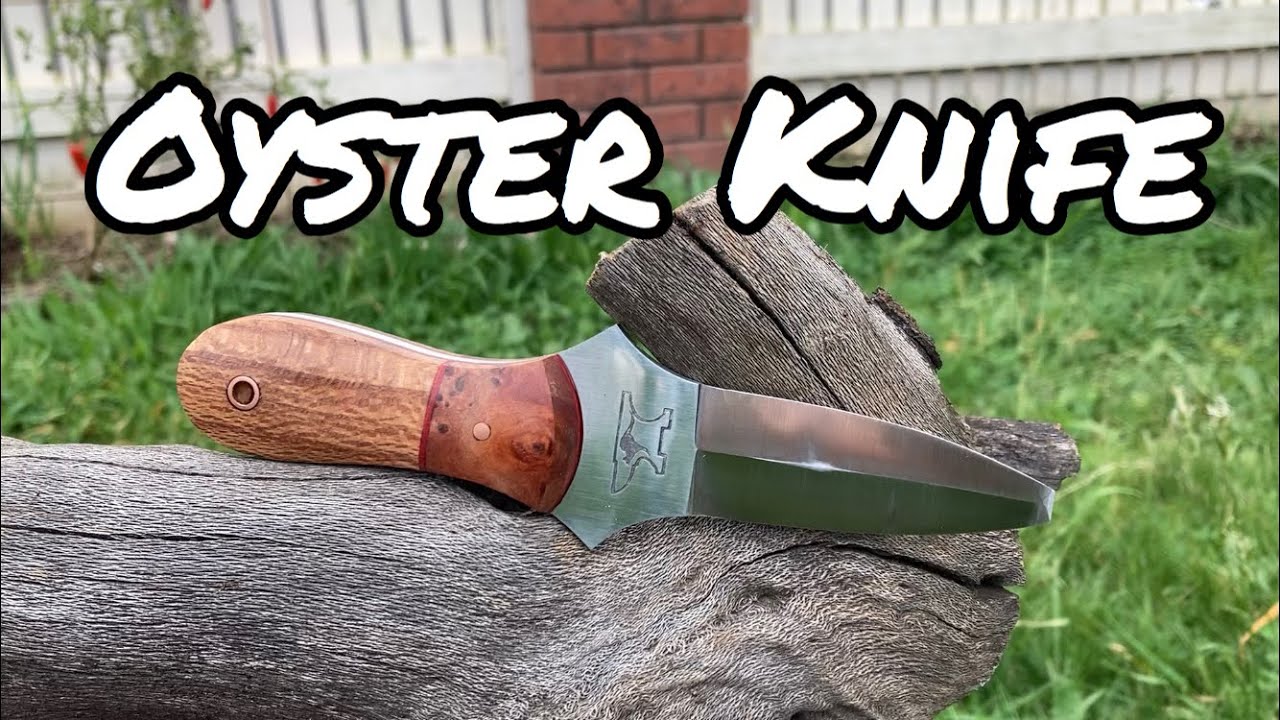 Making an oyster knife, Handmade oyster knife, Oyster knife making