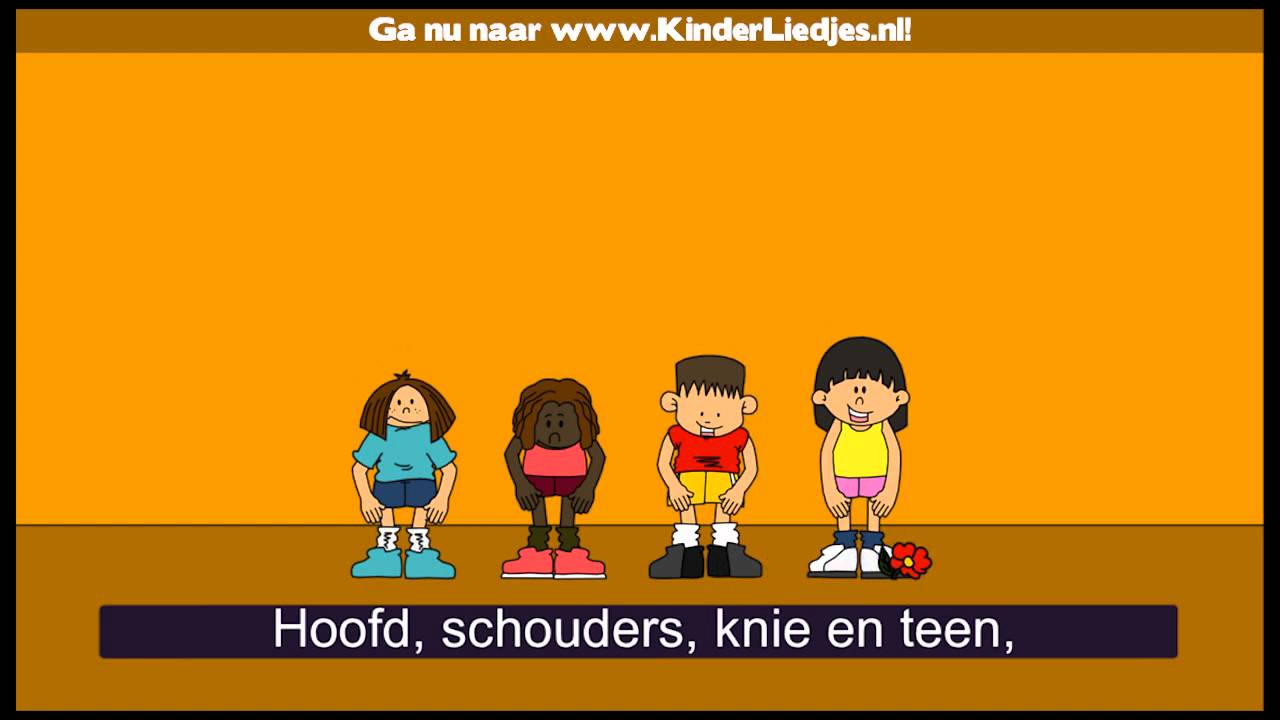 Kinderliedjes van vroeger - Hoofd schouders knie en teen