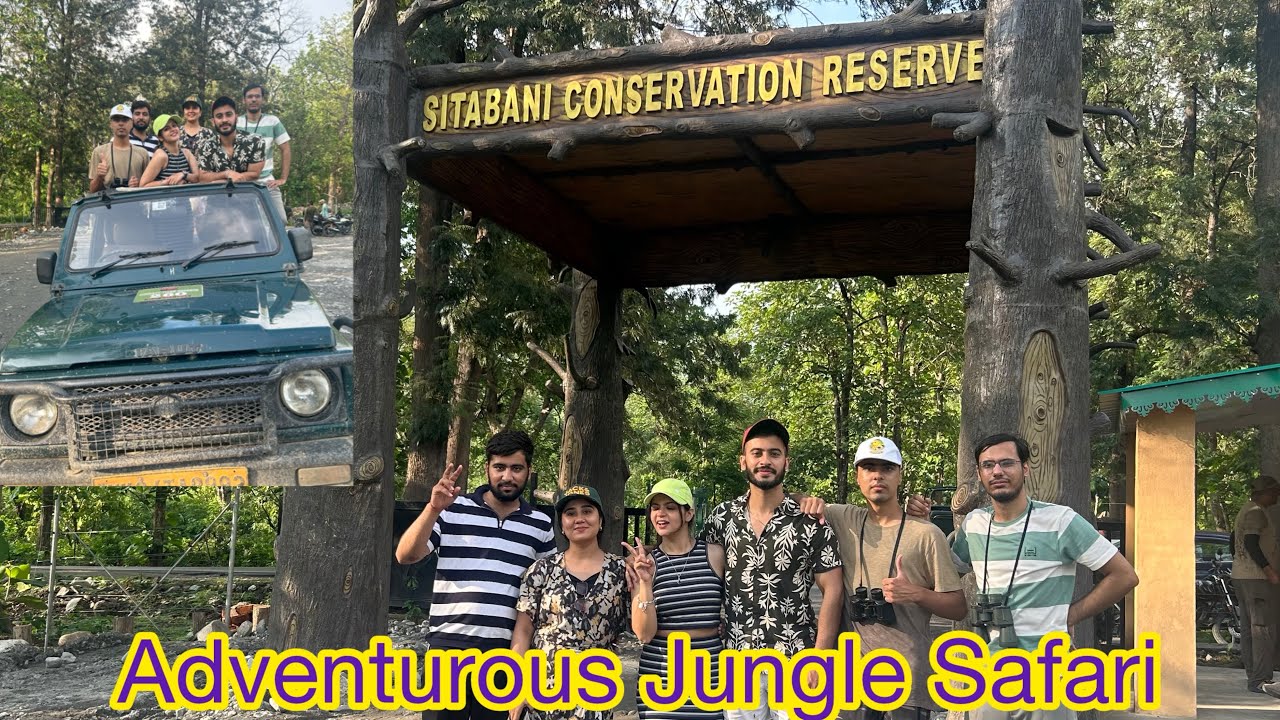 Jim Corbett Jungle Safari || Adventurous Safari || Sitabani Zone