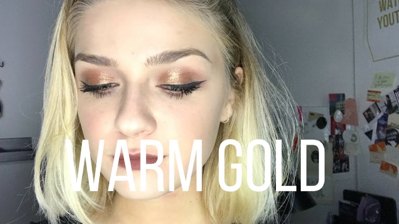 Warm Gold Makeup || Ehi Leus