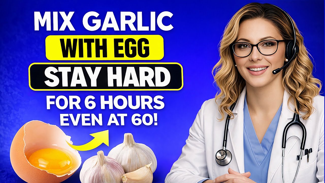 Garlic & Egg Yolk: A Urologist's 6-Hour Natural Stamina Protocol | Dr. Evelyn Reed