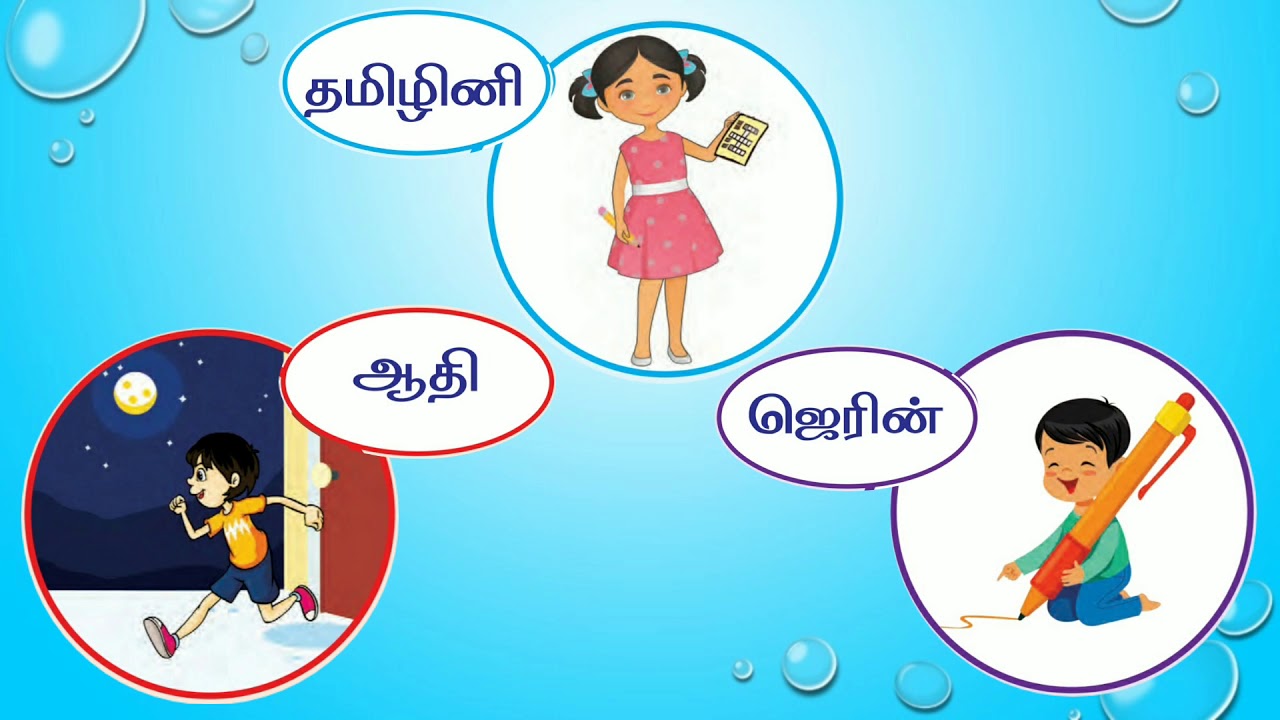 நாங்கள் நண்பர்கள் தமிழ் வகுப்பு 2 பருவம் 3 பக்க எண் 16 - 19