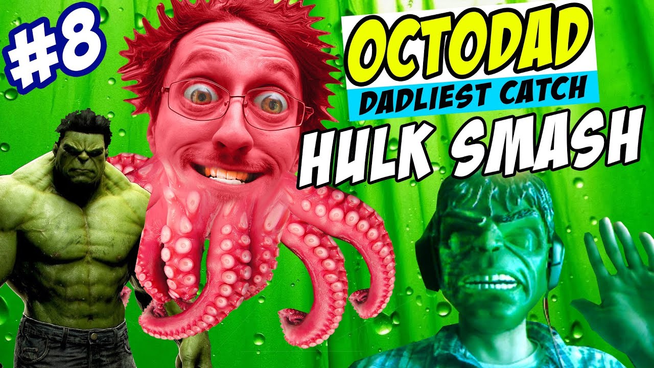 Octodad: Dadliest Поймайте Часть 8: Халк играет в игру! (Горячие Концессии PC Комментарий)