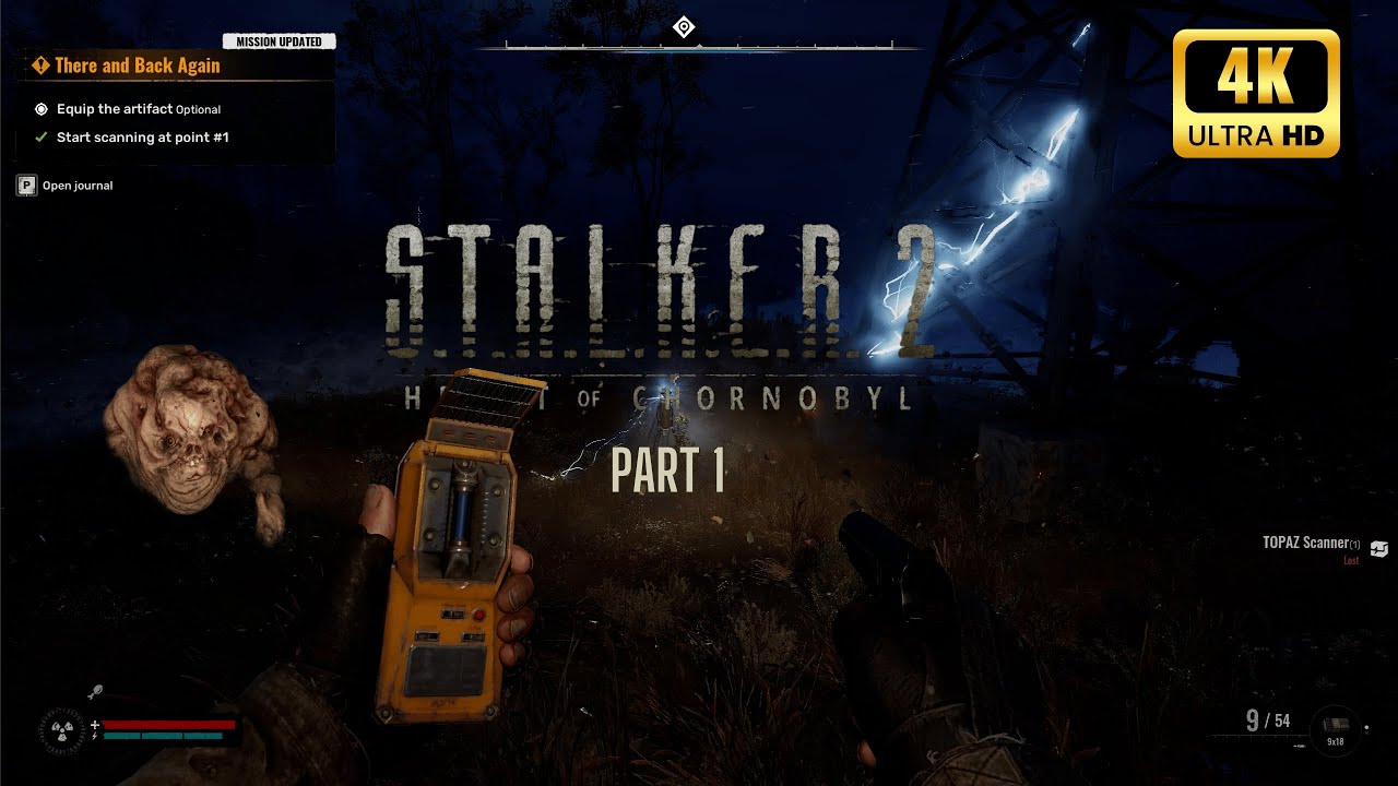 Stalker 2 Video gameplay | Part 1 | Walkthrough 4K | No commentary
