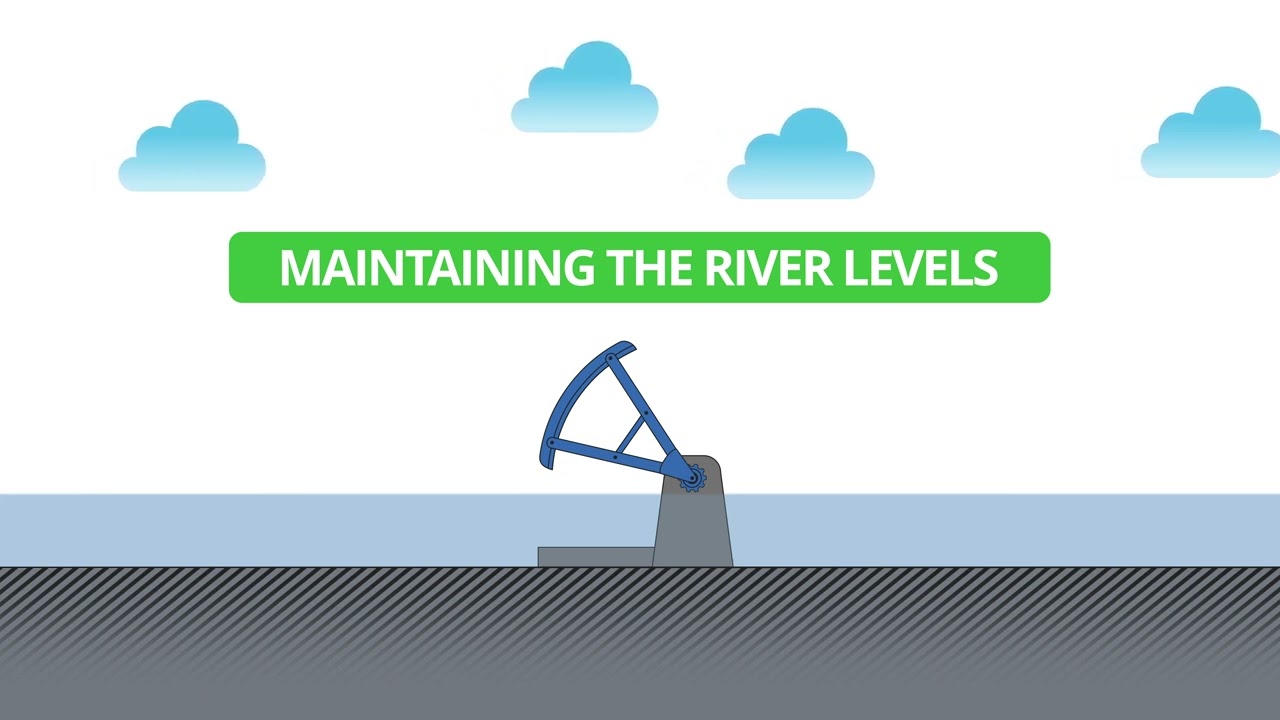 The River Thames Scheme weir animation video