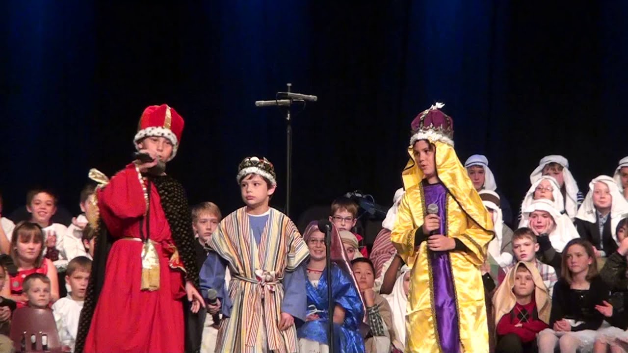 Daniel Plays the Wise Man Christmas 2012