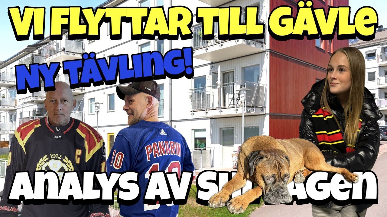 Vi flyttar till Gävle - Ny tävling! - Analys av SHL lagen (Avsnitt 57)