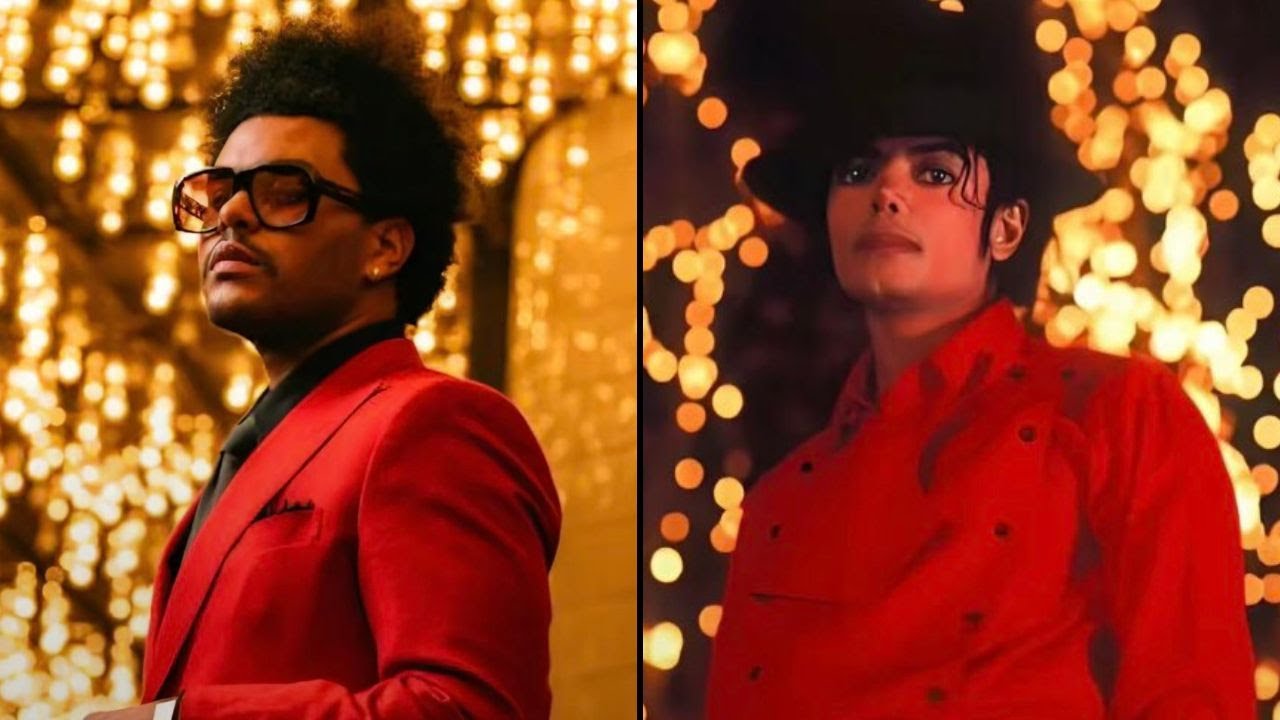 The Weeknd being Michael Jackson's biggest fan