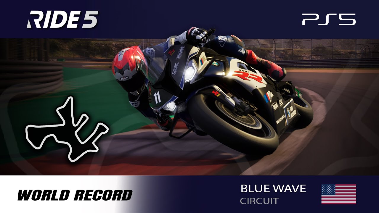 Ride 5 | PS5 | Endurance - Bluewave Circuit ⚡ WORLD RECORD ⚡ BMW S 1000 RR 22 | 14/09/24 |