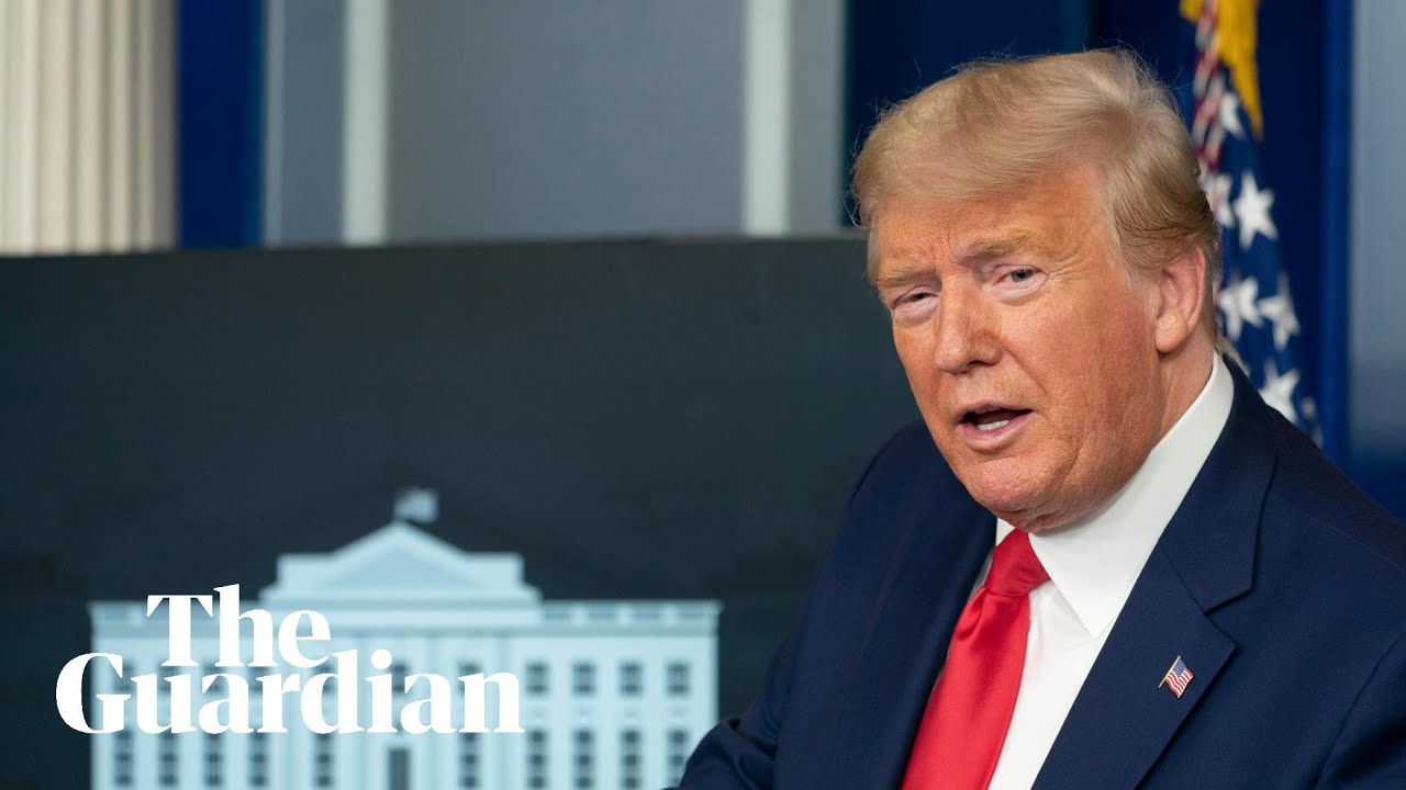 Coronavirus: Donald Trump and US task force give daily briefing &ndash; watch live