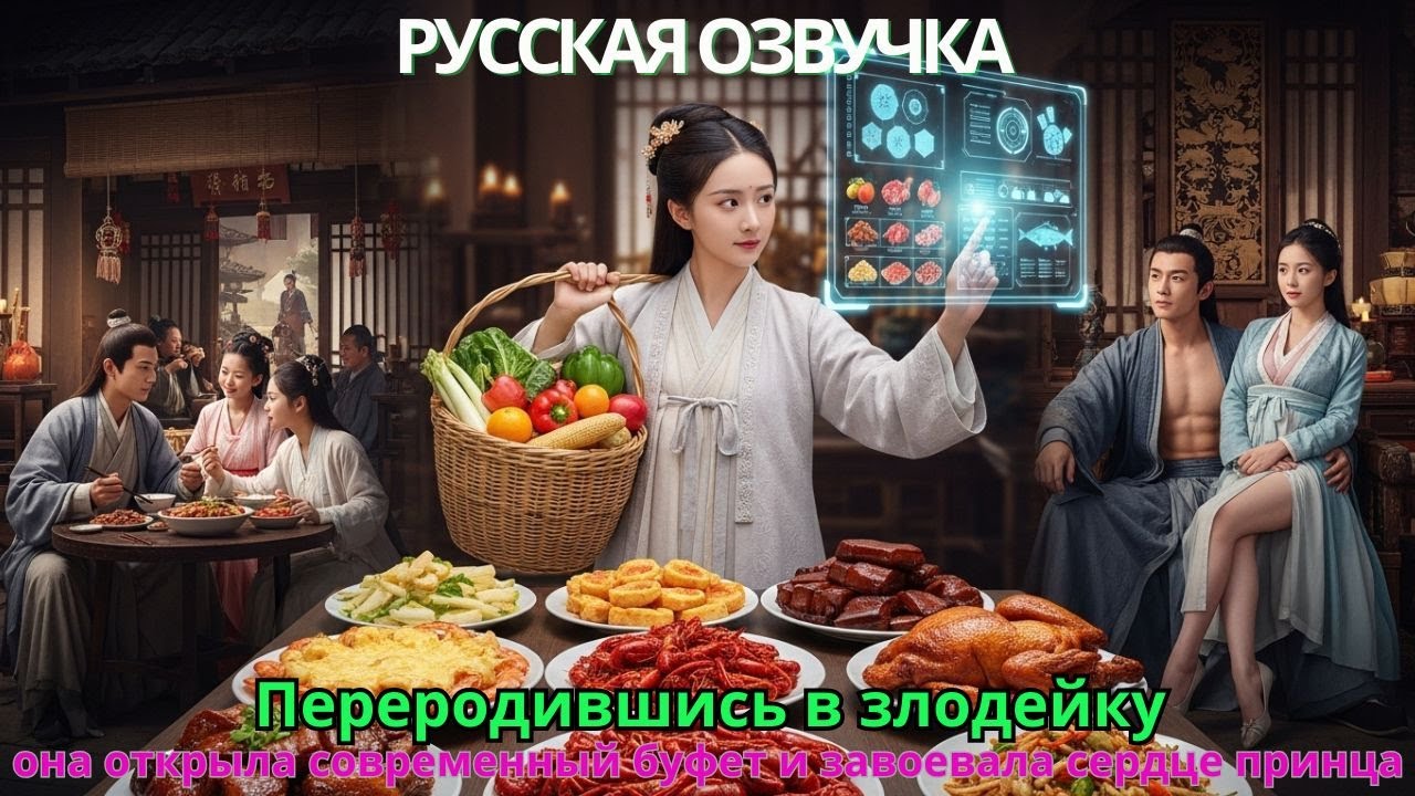 Переродившись в злодейку, она открыла современный буфет и завоевала сердце принца.