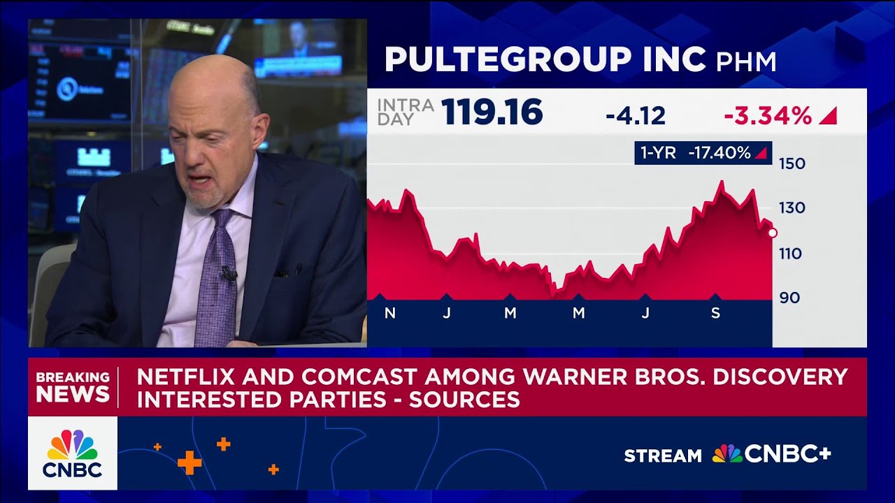 Cramer's Stop Trading: PulteGroup Inc