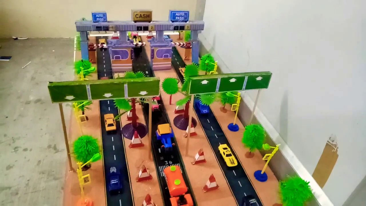 School Project - Toll Gate Model (www.schoolprojectcenter.in)