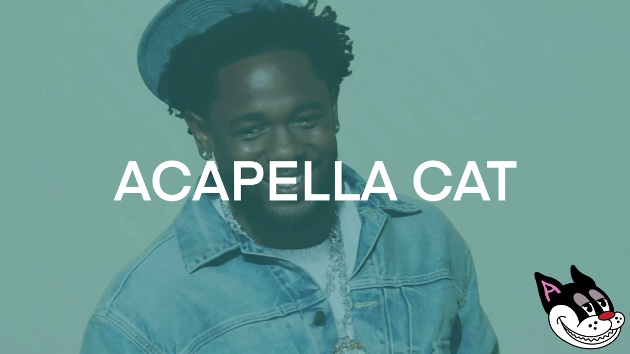 Kendrick Lamar - good kid Acapella 88 BPM - 4K Acapella Cat