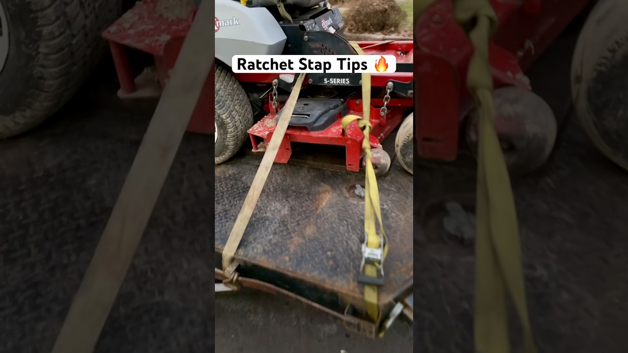 How to NEVER loose a tie strap!! 