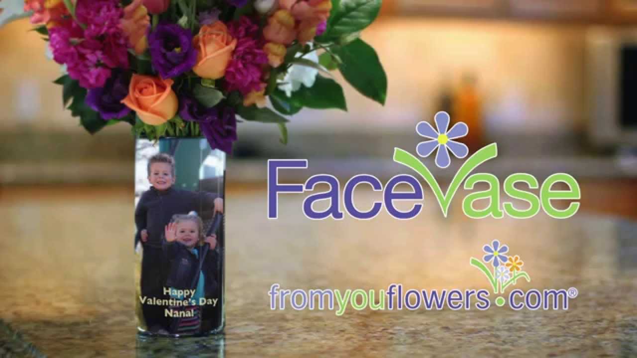 FaceVase: From You Flowers' Custom Photo Vase
