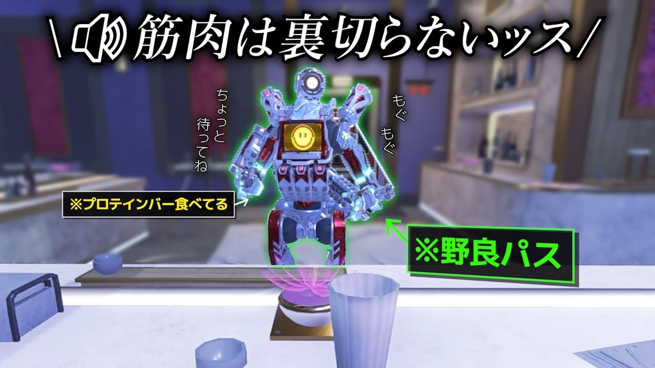 筋肉でエイムしてる野良パスのVCが面白過ぎたwww【APEX】