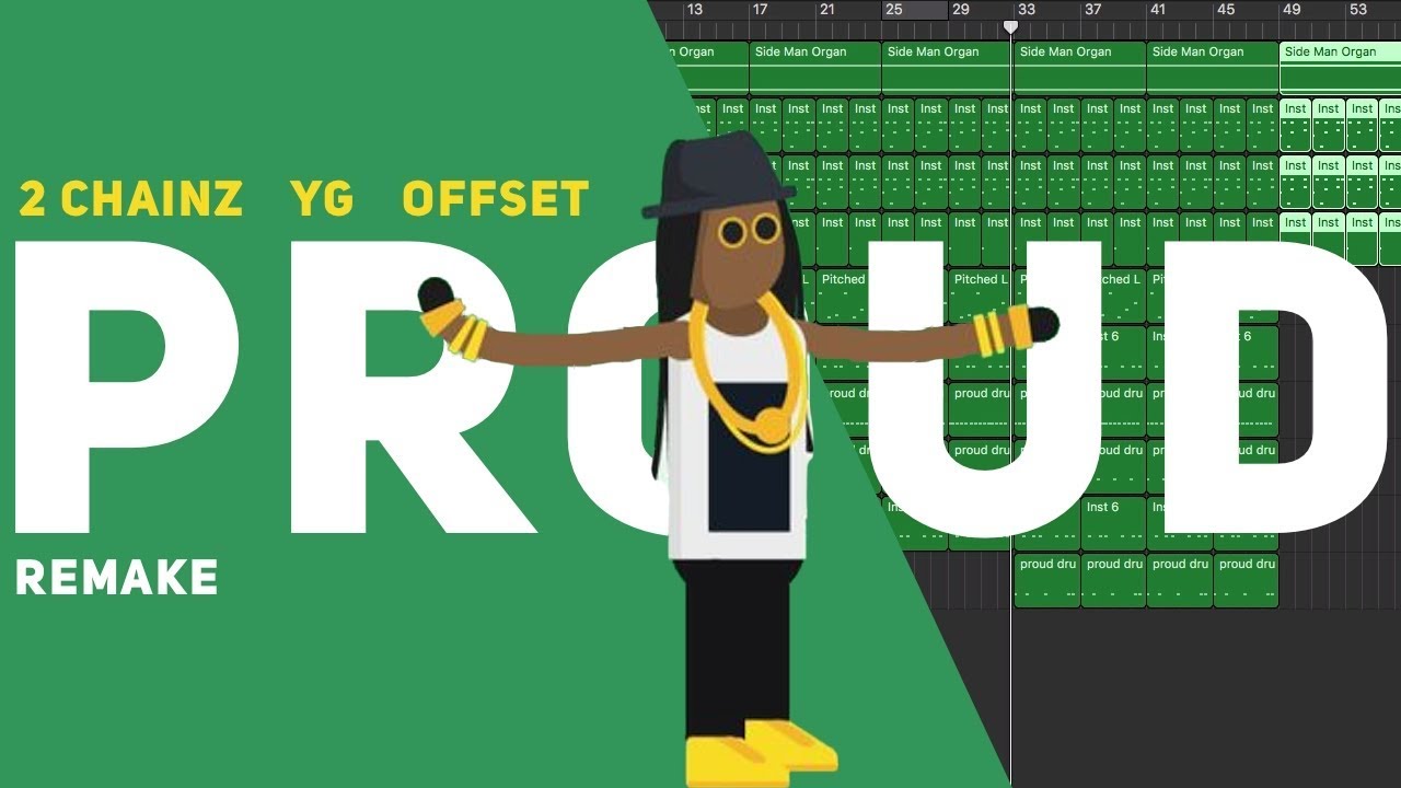 Making a Beat: 2 Chainz - PROUD ft. YG, Offset (Remake)