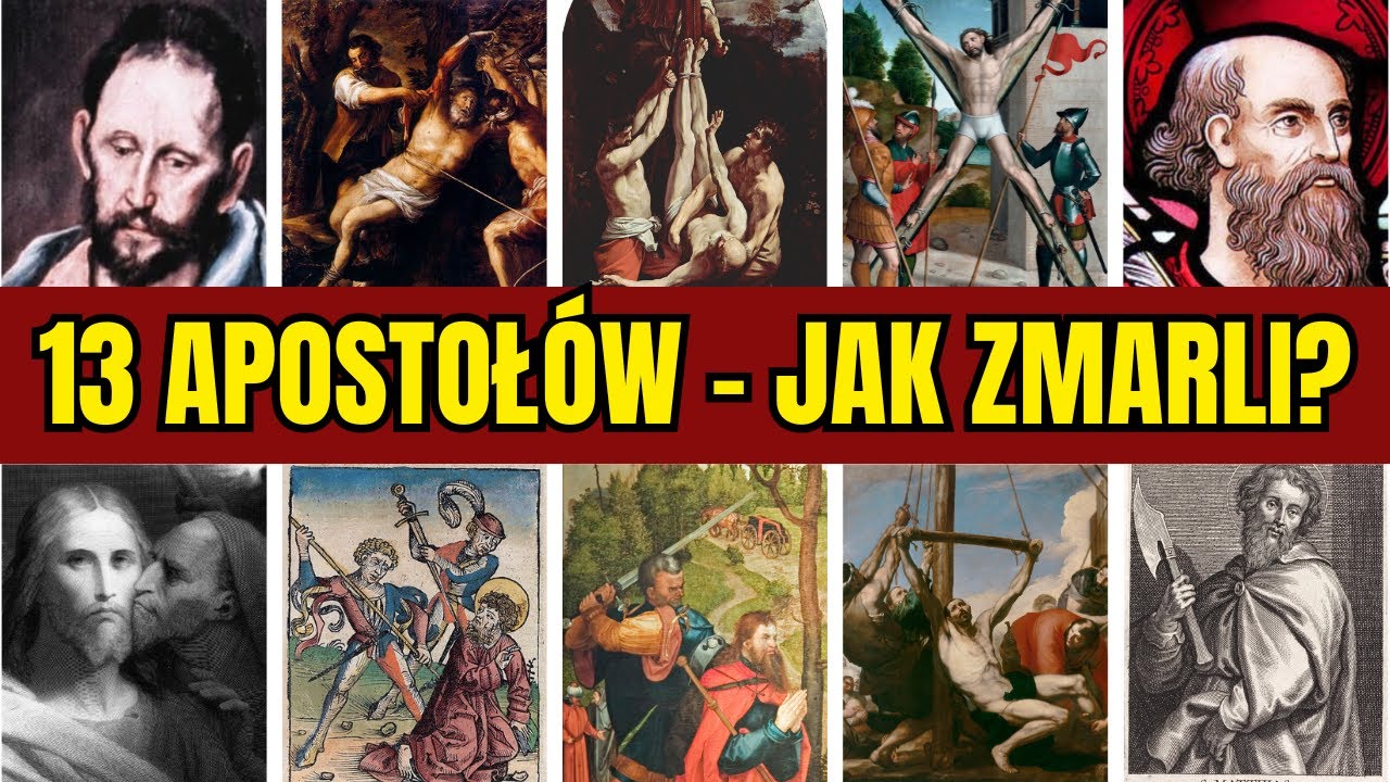 ✝️ JAK NAPRAWDĘ ZGINĘŁO 12 (13) APOSTOŁ&Oacute;W JEZUSA - SZOKUJĄCA PRAWDA ☠️