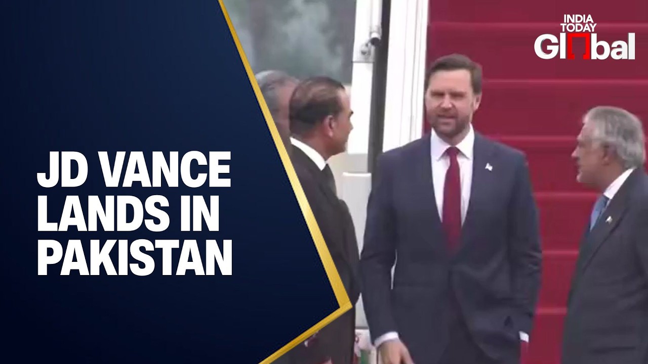 LIVE: VP JD Vance Arrives in Pakistan | High-Stakes US&ndash;Iran Peace Talks in Islamabad
