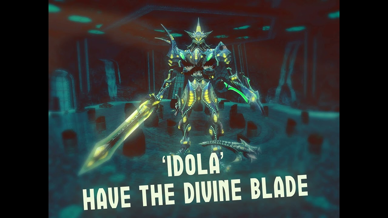 'IDOLA' have the Divine Blade - Phantasy Star Online | Cover