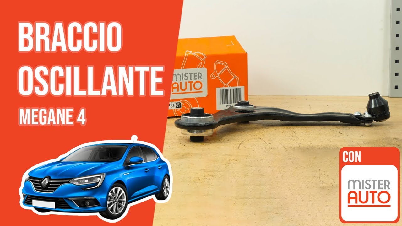 Sostituzione braccio oscillante Megane 4 🚗