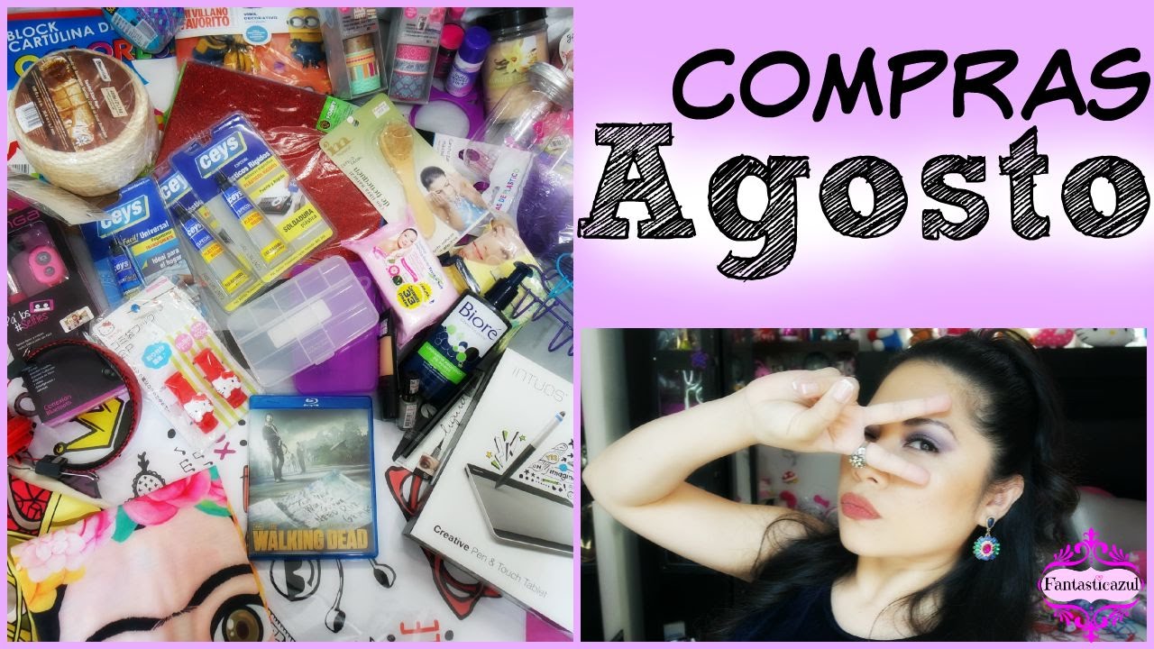 Compras Agosto '15 por Fantasticazul