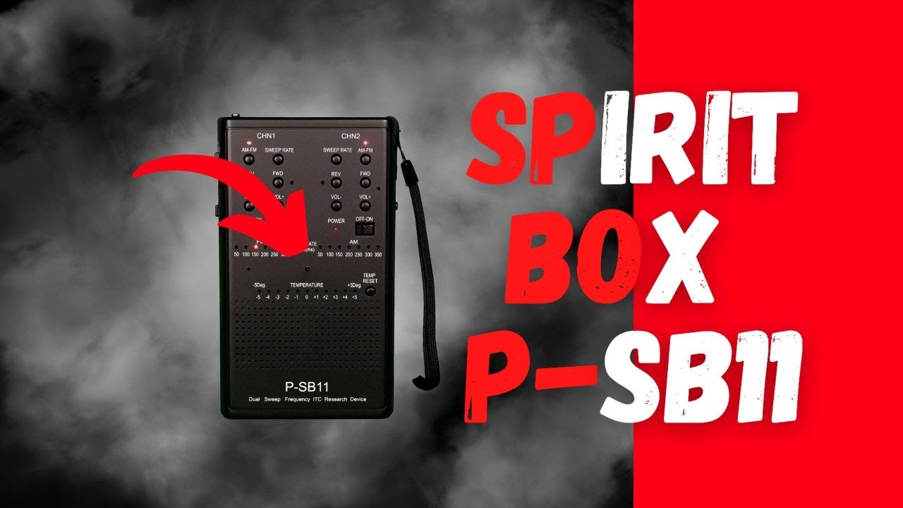 P-SB11 Spirit Box | Comunicaci&oacute;n con el M&Aacute;S ALL&Aacute;