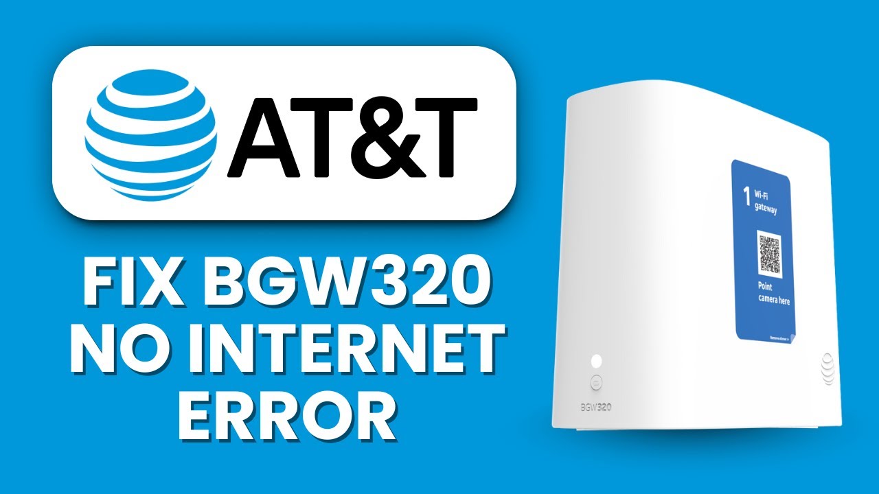 NEW! AT&T BGW320 Connected but No Internet &ndash; Full Troubleshoot ⚡ | Fix Network Issues Quickly