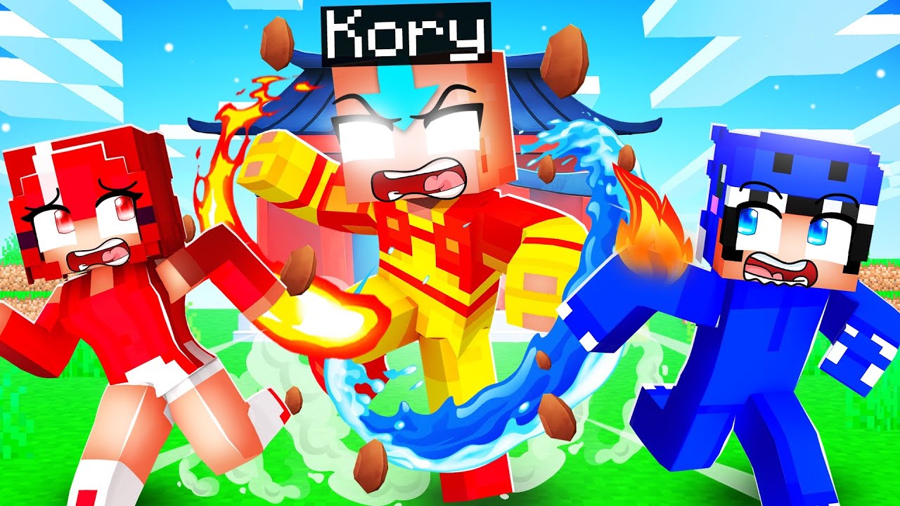 Minecraft but I'm the AVATAR!