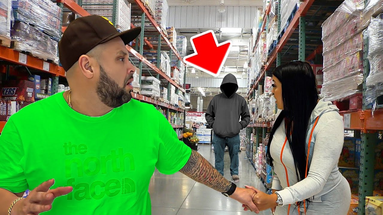 STALKER Followed Us Around The Store