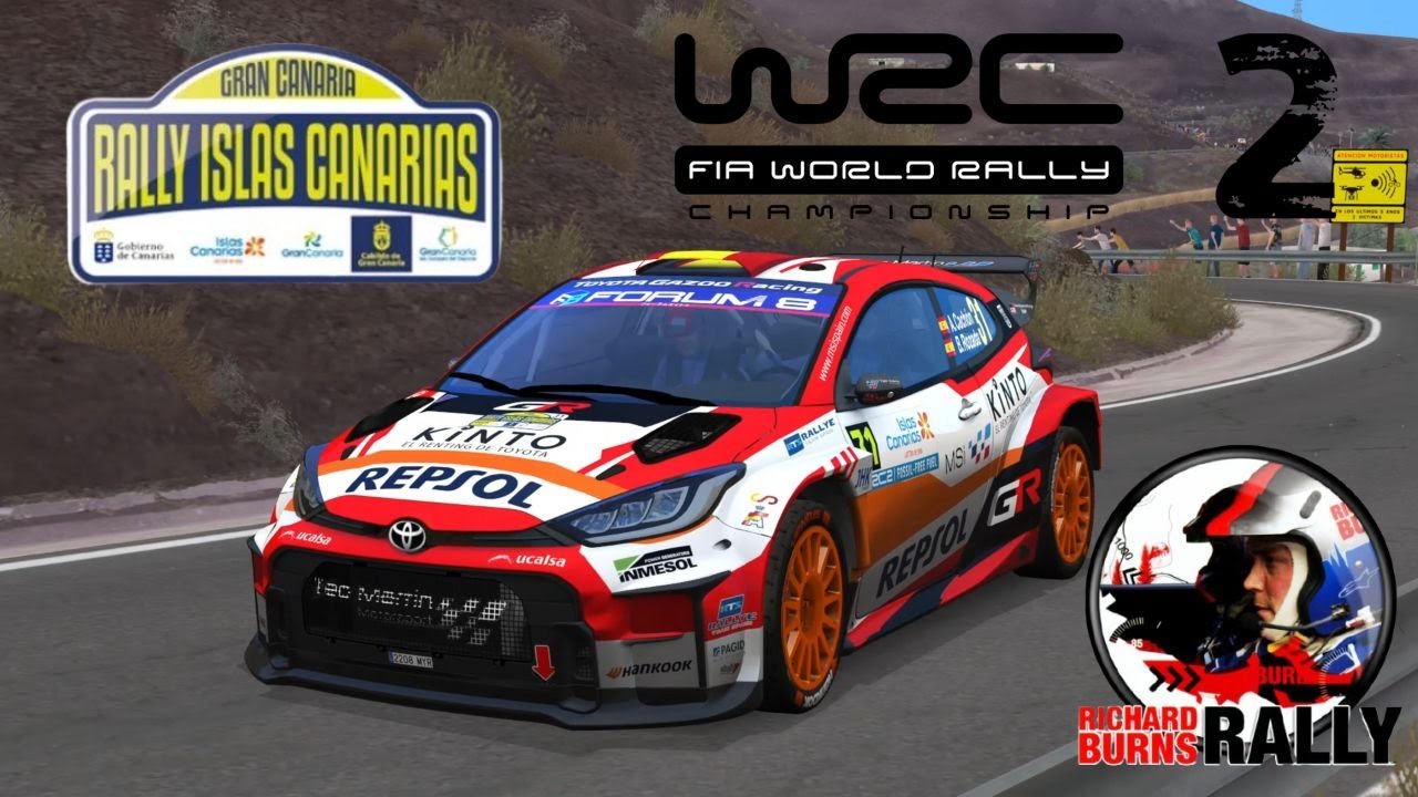 Tramo Agüimes-Santa Lucia / Rally Islas Canarias / RBR / Skin GR Yaris Alejandro Cachón
