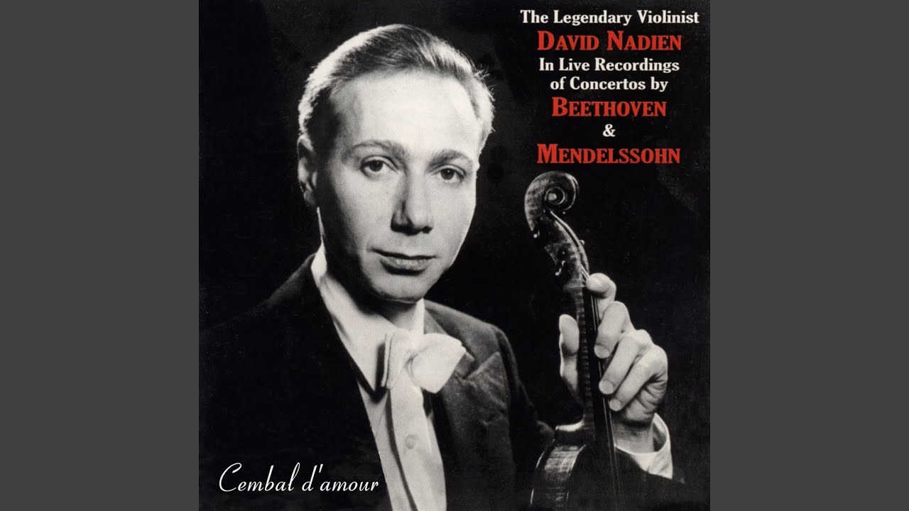 Violin Concerto in E Minor, Op. 64: Allegro molto appassionato (Recorded Live 3 May, 1975)