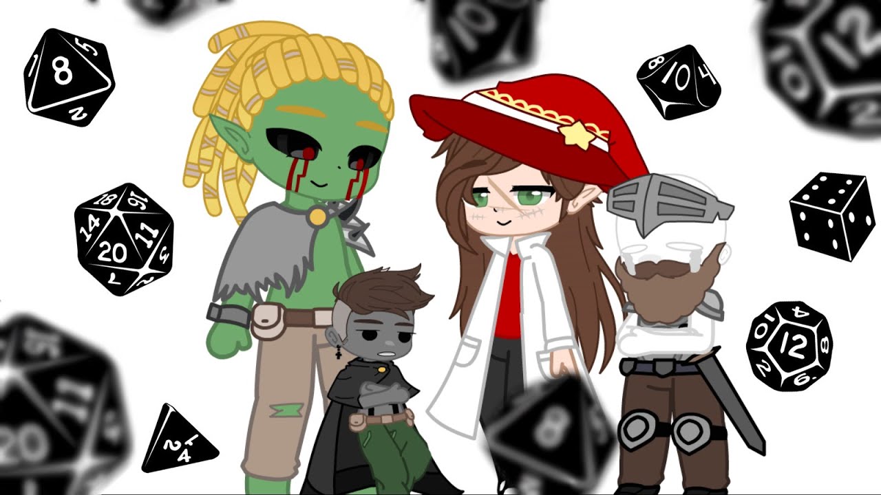 Creepypastas play DnD // Creepypasta // Marble Hornets // Dungeons and Dragons