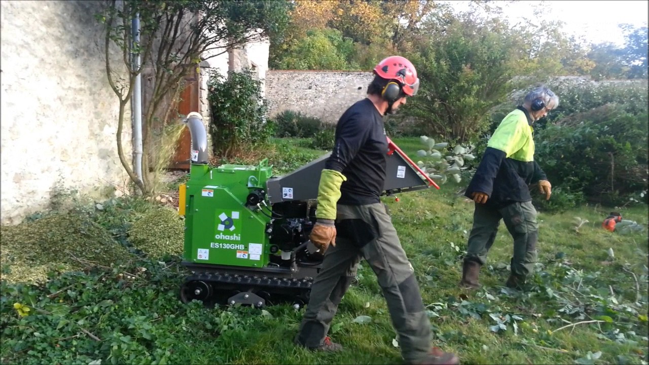 Ohashi ES130GH garden chipping Fontaine-la-Riviere