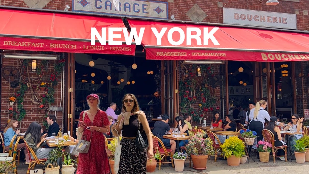 [4K]🇺🇸NYC Walk🗽Lively Friday in Greenwich Village, New York City🌷🌸Feels Like Summer | April 2025