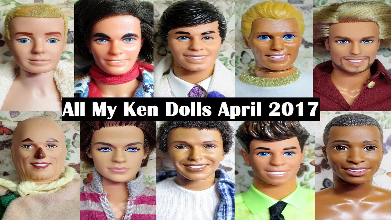All My Ken Dolls April 2017