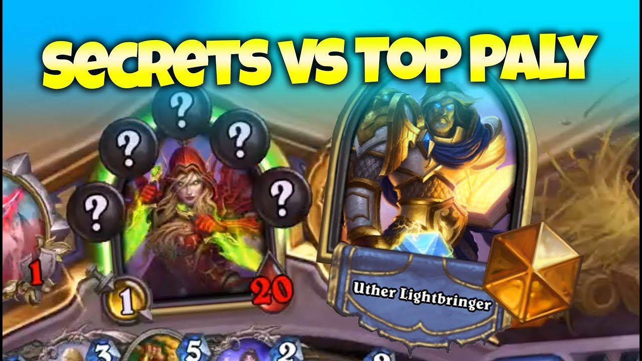 Secrets vs a Top 75 Paladin...Who Will Win?! | Zalae Hearthstone