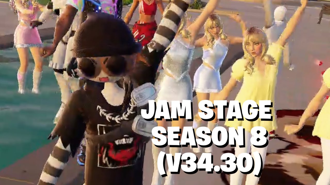 SABRINA CARPENTER | JAM STAGE | FORTNITE | JAM STAGE MAP UPDATE V34.30 (Full Walkthrough)
