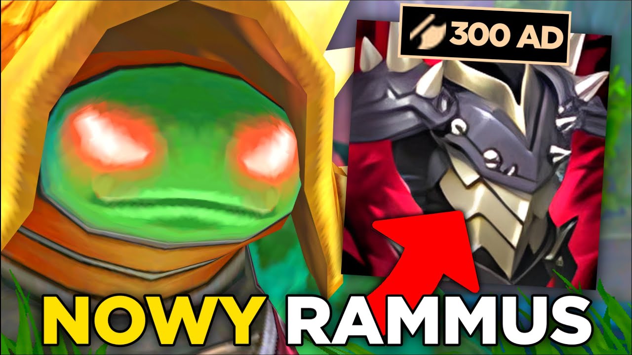 NOWY RAMMUS jest całkiem ciekawy w League of Legends