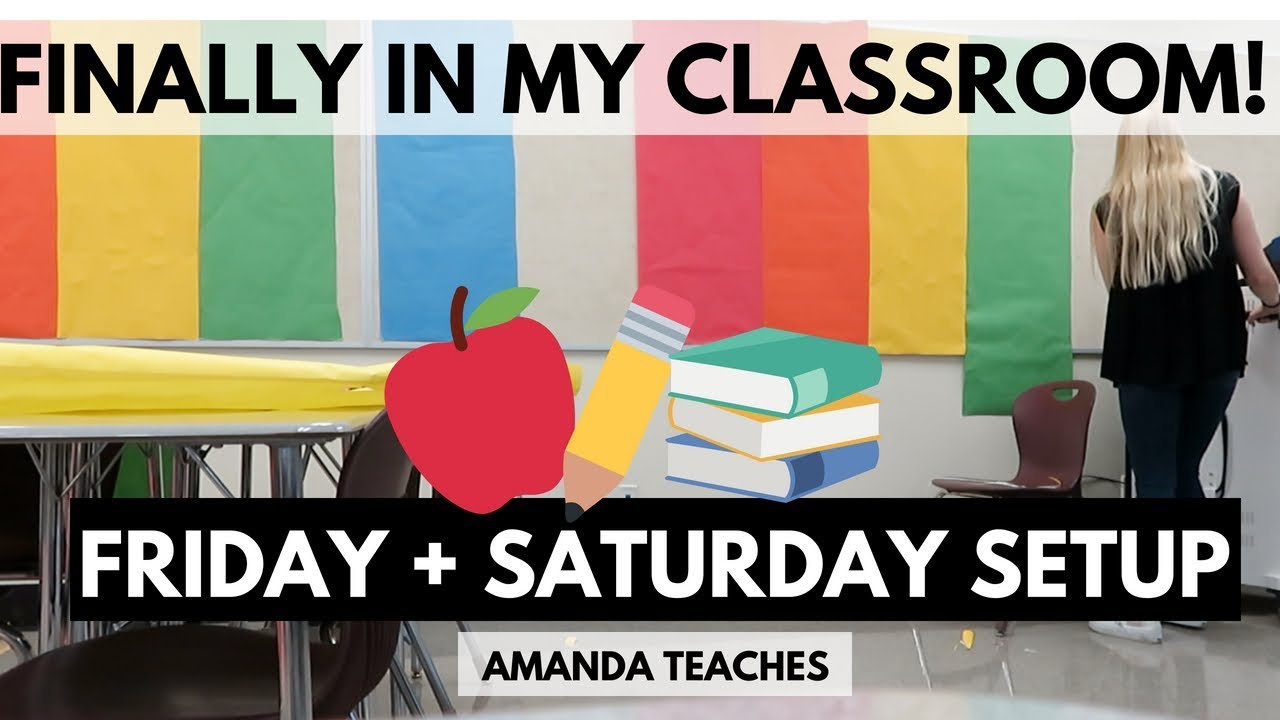 Classroom Setup Video High School Classroom Setup Back To School Supplies Haul Teacher Vlog