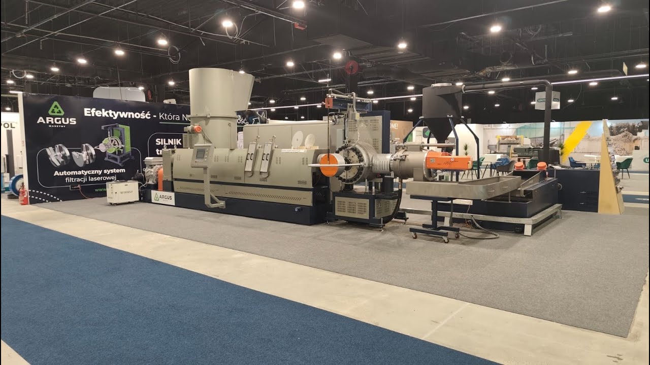 Ekstruder jednoślimakowy 110/36 PE/PP/BOPP, 500- 650kg/h