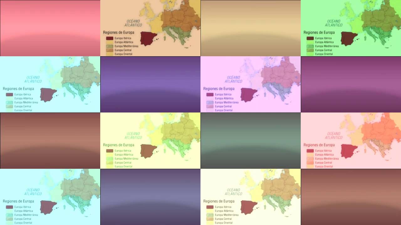 Europa occidental en 1 minuto