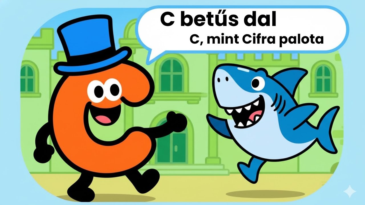 C betűs dal gyerekeknek | Betűország lakói