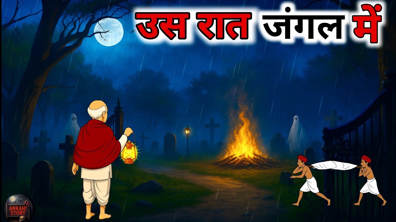 उस रात जंगल मे | Haunted Jungle | Horror  Stories In Real life | bhutiya cartoon horror story || 