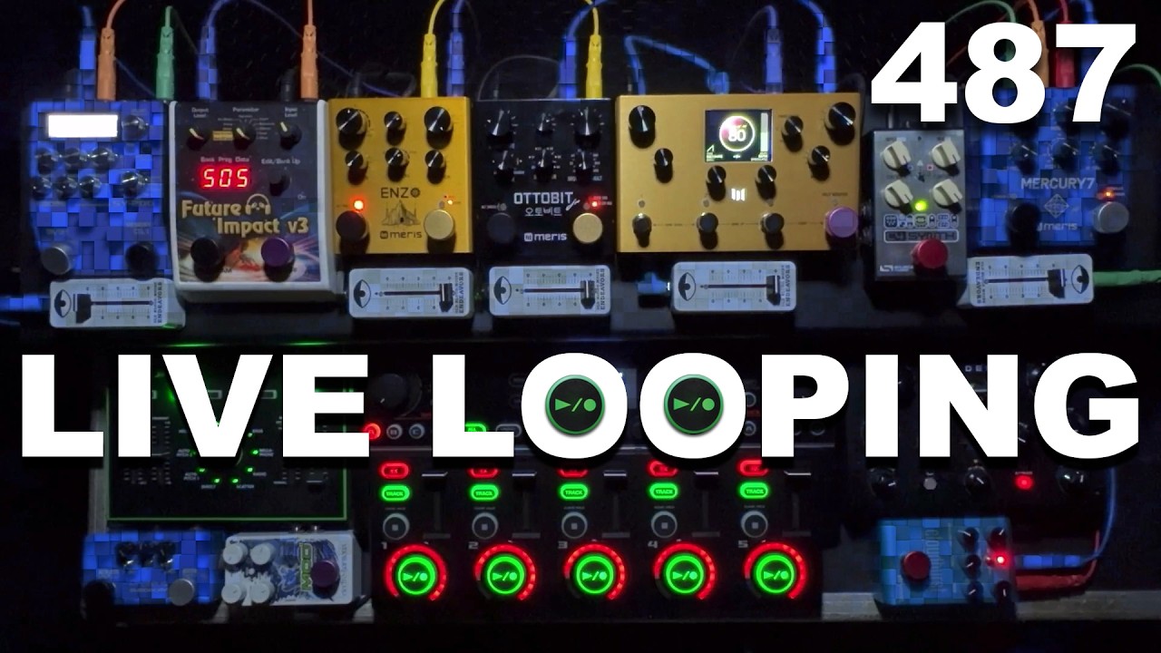 (((LIVE LOOPING))) Human Voice x Guitar Pedals ÷ BOSS RC-505 ►/ o