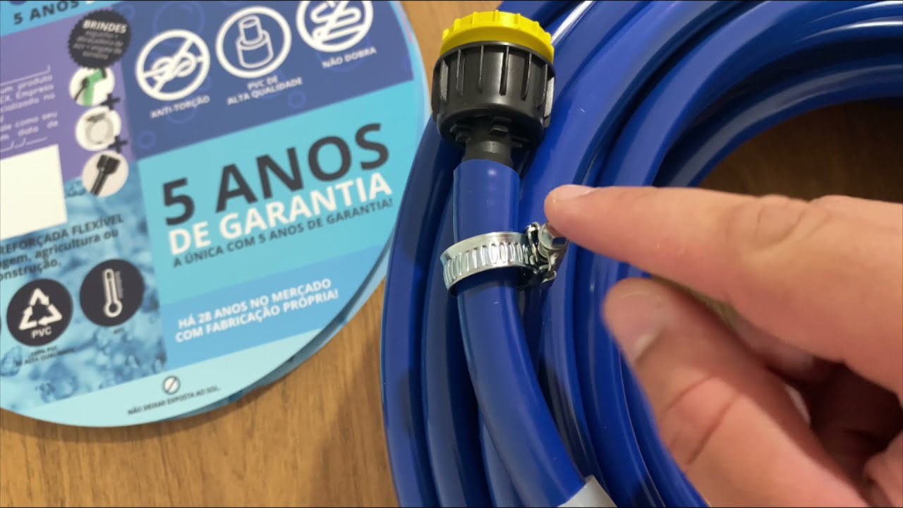 Mangueira de JArdim DuraFlex - A única Com 5 Anos de Garantia