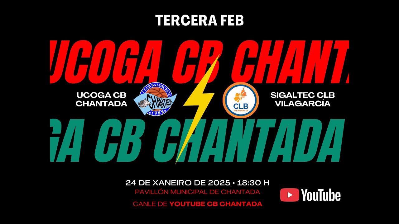Ucoga CB Chantada - Sigaltec CLB Vilagarc&iacute;a