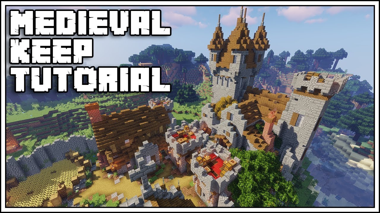 MINECRAFT 1.14 ► MEDIEVAL KEEP/CASTLE TUTORIAL