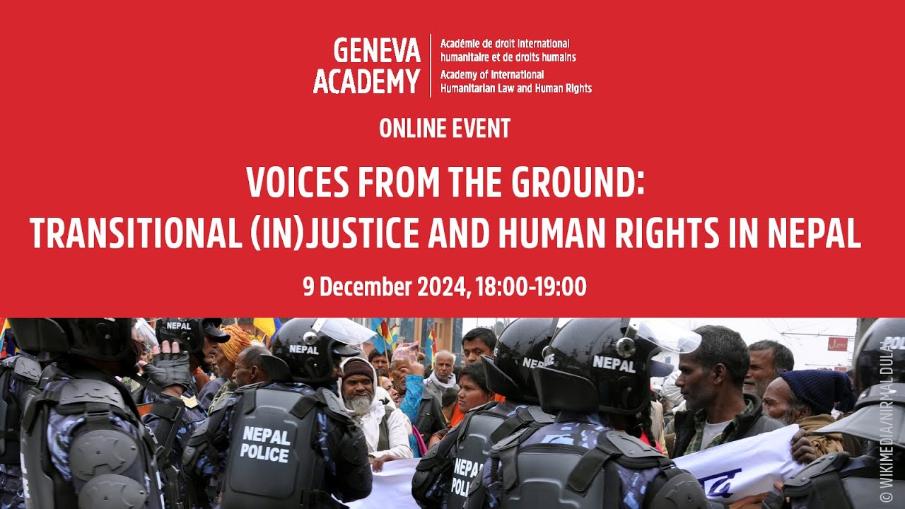 Voices from the Ground: Transitional (In)justice and Human Rights in Nepal